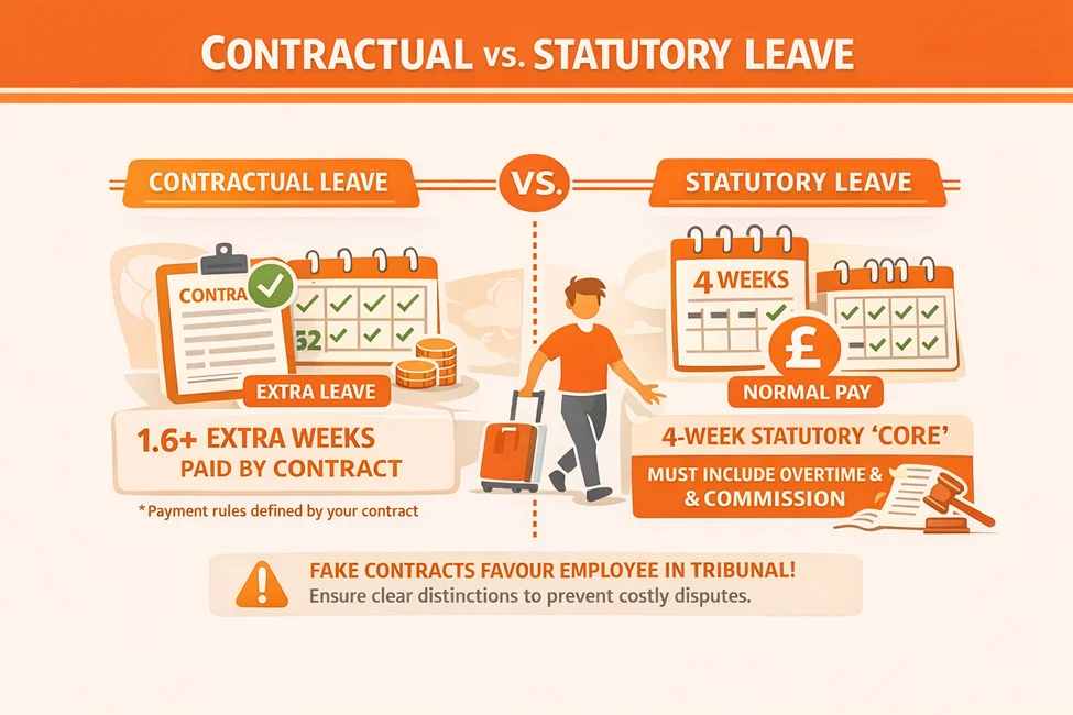 Contractual vs. Statutory Leave