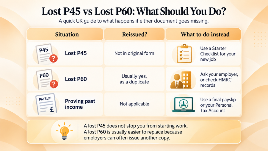 P45 vs P60: What's the Difference and When Employees Need Each? P45 vs P60: What's the Difference and When Employees Need Each?